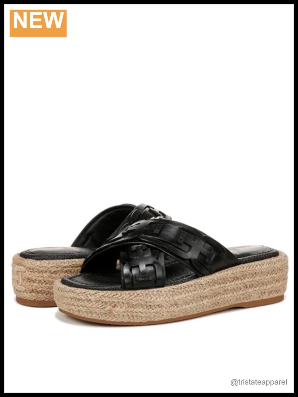 Crisscross Platform Sandal Woven Flatform Sole